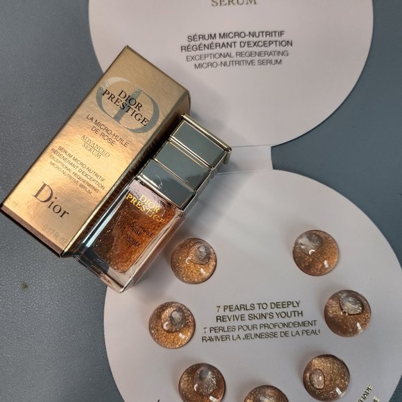 NEW Dior Prestige La Micro Huille de Rose advanced serum 12ml 0.38oz total - Picture 1 of 5